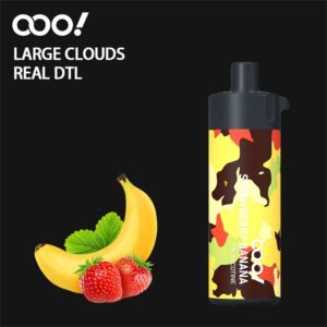 OOO! DL/DTL E-papierosy Jednorazowe POD Vape Shisha 12000 Puffs 20ml/15ml Regulowany przepływ powietrza